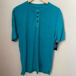 NWT (NEW WITH TAGS) St. John's Bay Legacy Henley Tee / Top / T-shirt